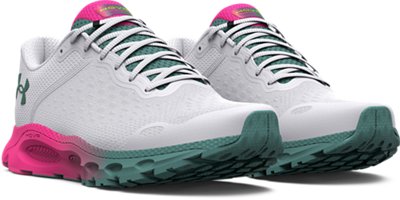 Women's UA HOVR&trade; Infinite 3 Daylight Running Shoes, White, pdpMainDesktop image number 3