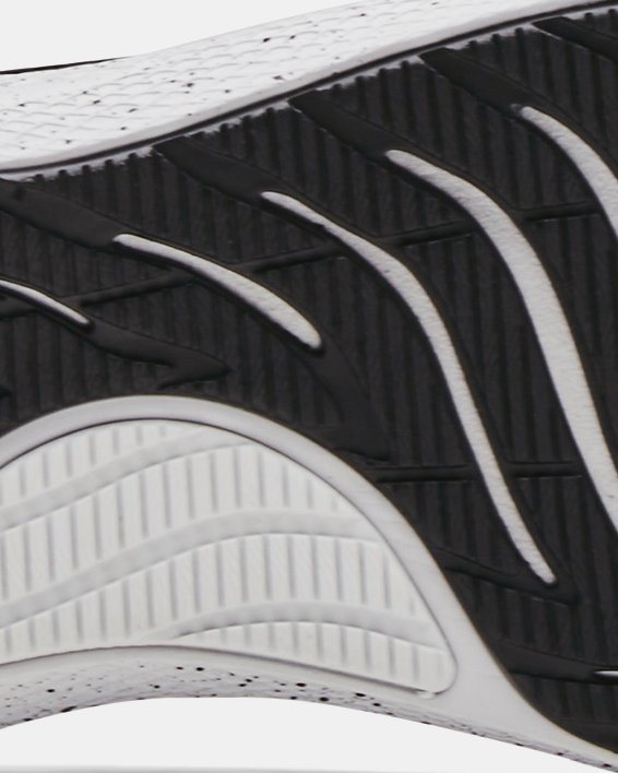 Men's UA Charged Pursuit 2 Big Logo Speckle Running Shoes, Black, pdpMainDesktop image number 4