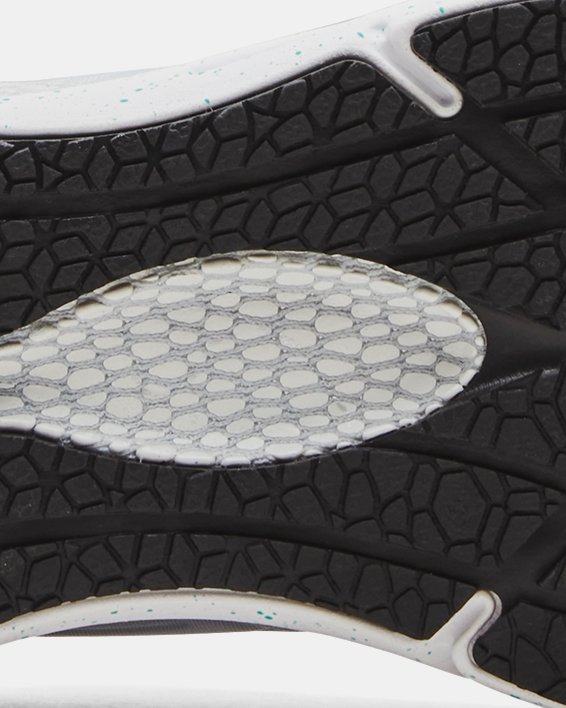 Unisex UA HOVR™ Phantom 2 IntelliKnit Running Shoes, Gray, pdpMainDesktop image number 4