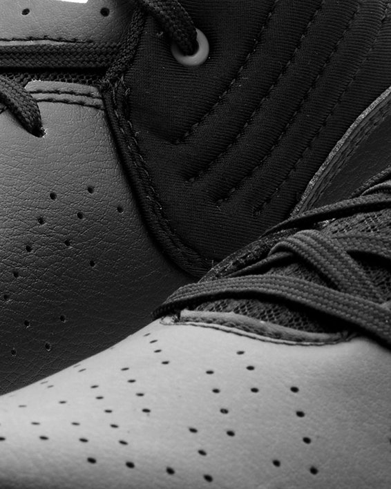 Unisex UA Jet '21 Basketball Shoes in Black image number 3