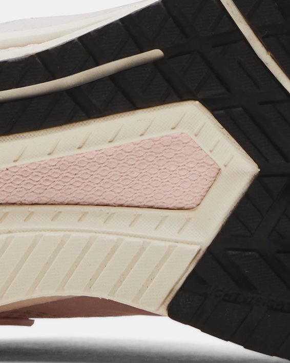 Damen UA HOVR™ Flux MVMNT Sportstyle Schuhe, Pink, pdpMainDesktop image number 4