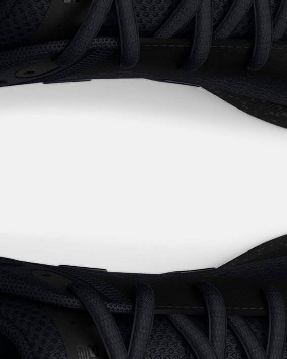 Men's UA Charged Escape 3 Big Logo Metallic Running Shoes, Black, pdpMainDesktop image number 2