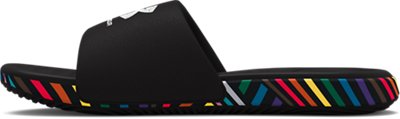 Unisex UA Ansa Pride Slides image number 1