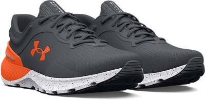 under armour black orange shoes