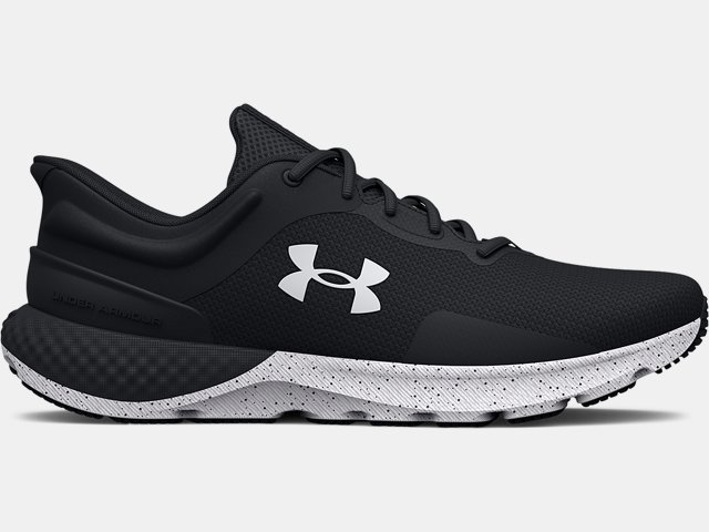 Under Armour Charged Assert 10 4E Men's Running Shoe Black