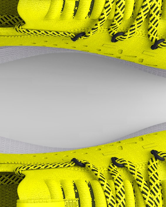 Men's UA HOVR™ Phantom 3 Running Shoes in Yellow image number 2