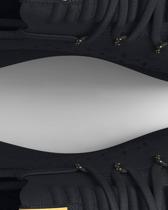 Men's UA HOVR™ Phantom 3 Metallic Running Shoes in Black image number 2