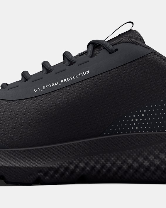Men's UA Charged Rogue 3 Storm Running Shoes, Black, pdpMainDesktop image number 1
