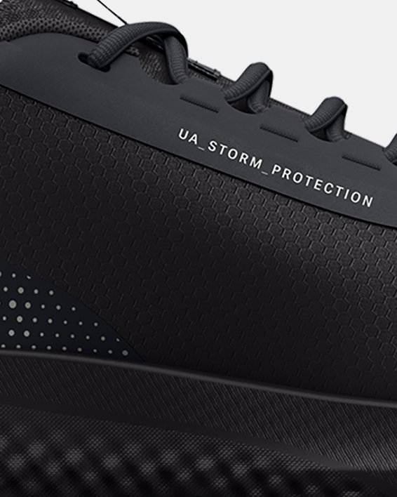 Men's UA Charged Rogue 3 Storm Running Shoes, Black, pdpMainDesktop image number 6