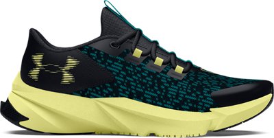 Under Armour スパイクシューズ ブラック/イエロー Under Armour Charged Speed Swift UA Black Yellow Men Running