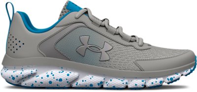 Boys' Grade School UA Assert 9 Speckle Running Shoes image number 0