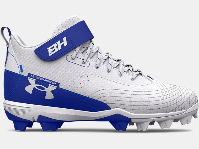 Under armour youth harper 3 mid rm le molded cleats sale