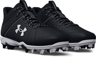 Tenis de b&eacute;isbol UA Leadoff Mid RM para Hombre, Black, pdpMainDesktop image number 3