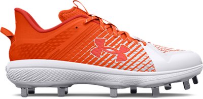 Athletic Shoes For Men in Orange Under Armour