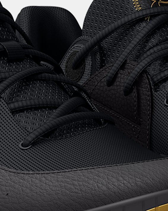 Unisex UA TWENTY47 Basketball Shoes in Black image number 3