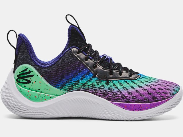 Unisex Curry Flow 10 'Northern Lights' Basketball Shoes | Under Armour