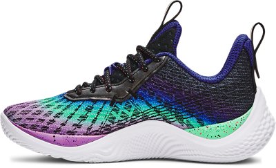 Grade School Curry Flow 10 'Northern Lights' Basketball Shoes
