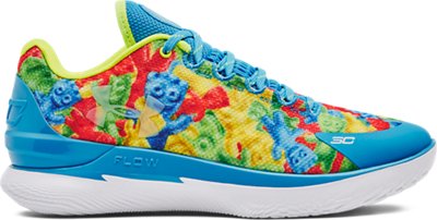 Under Armour Unisex basketbalschoenen Curry One Low FloTro Capri/Wit/Wit 45.5