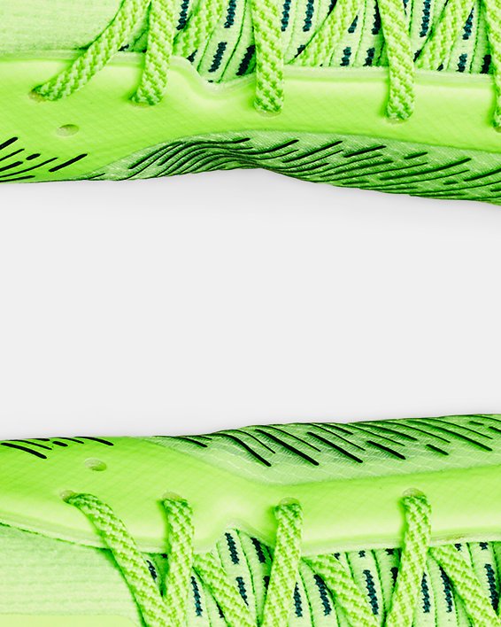 Men's UA Shadow Pro FG Soccer Cleats in Green image number 2