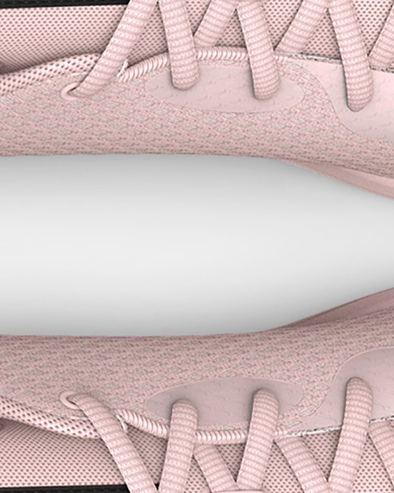 Women's UA Charged Pursuit 3 Metallic Running Shoes, Pink, pdpMainDesktop image number 2