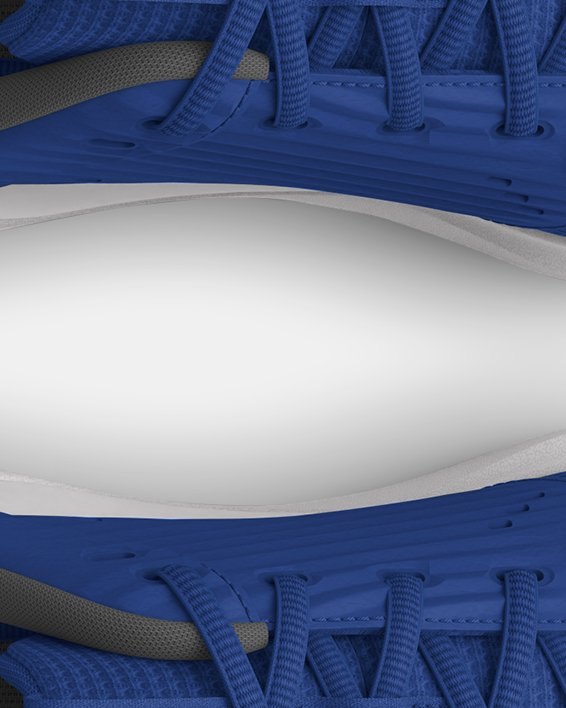 Men's UA Commit 4 Training Shoes, Blue, pdpMainDesktop image number 2
