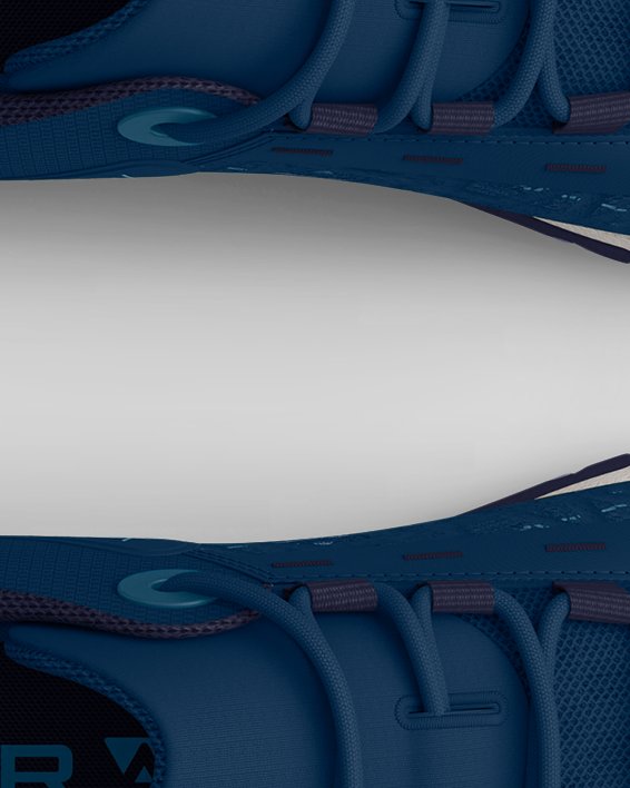 男士UA TriBase™ Reign 5訓練鞋 in Blue image number 2
