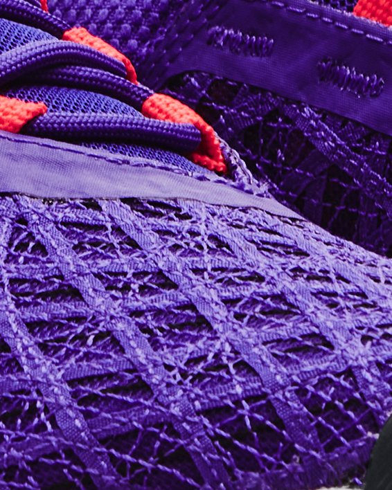 男士UA TriBase™ Reign 5訓練鞋 in Purple image number 3