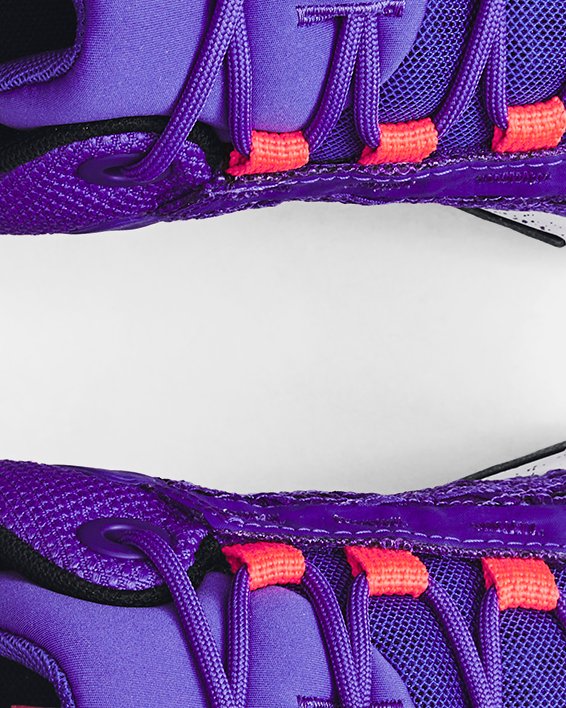 男士UA TriBase™ Reign 5訓練鞋 in Purple image number 2
