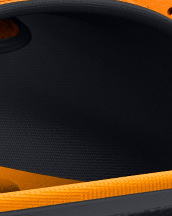 Men's UA Ignite Pro Slides in Orange image number 3