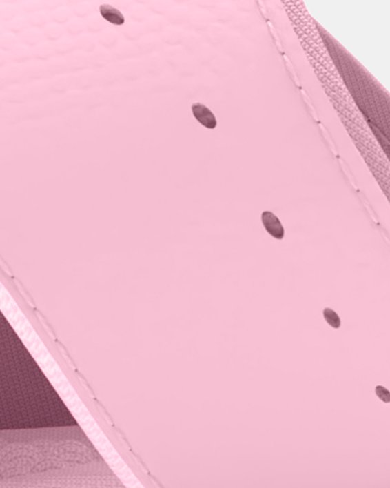 Women's UA Ignite Pro Slides in Pink image number 1