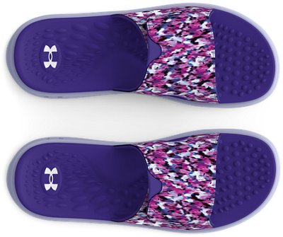 Sandalias UA Ignite Pro Graphic Strap para Mujer, Pink, pdpMainDesktop image number 2