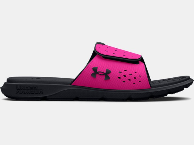 Under armour slides on sale hot sale