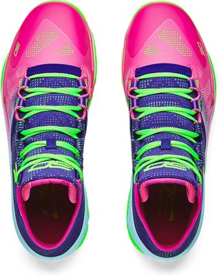 Unisex Curry 2 Retro Basketball Shoes image number 2