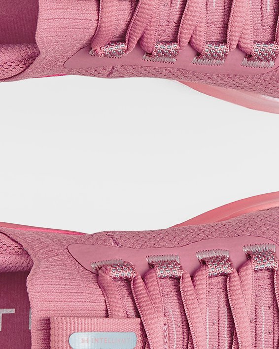 女士UA Flow Dynamic訓練鞋 in Pink image number 2