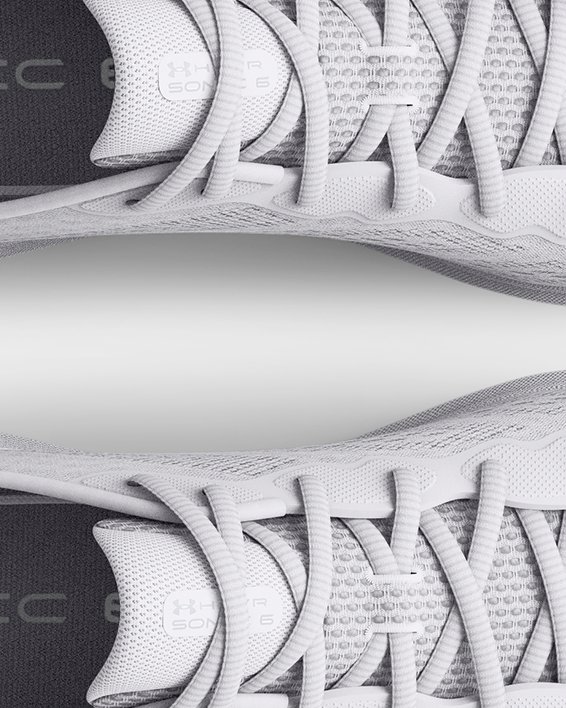 Men's UA HOVR™ Sonic 6 Running Shoes, White, pdpMainDesktop image number 2