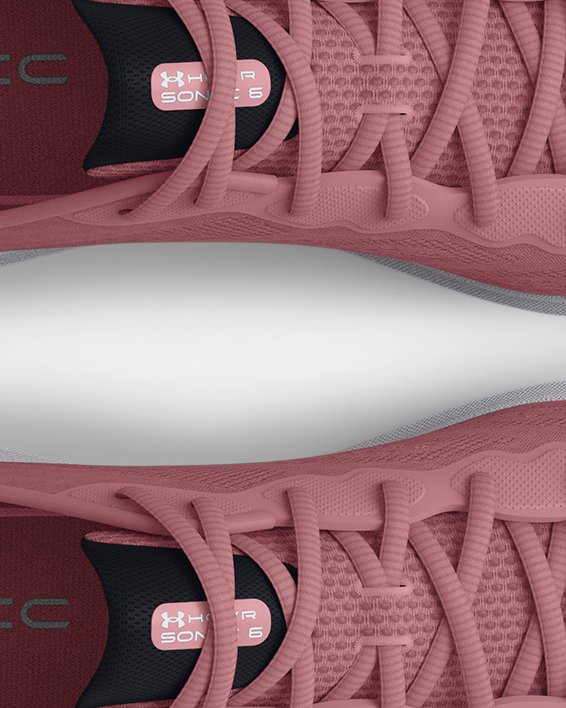 Women's UA HOVR™ Sonic 6 Running Shoes, Pink, pdpMainDesktop image number 2