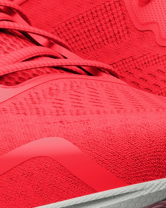 Damskie buty do biegania UA HOVR™ Sonic 6, Red, pdpMainDesktop image number 3