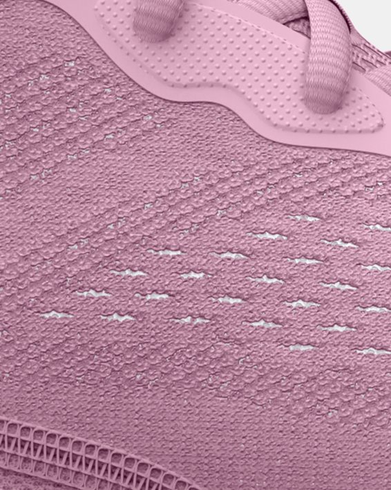 女士UA HOVR™ Sonic 6跑鞋 in Pink image number 0