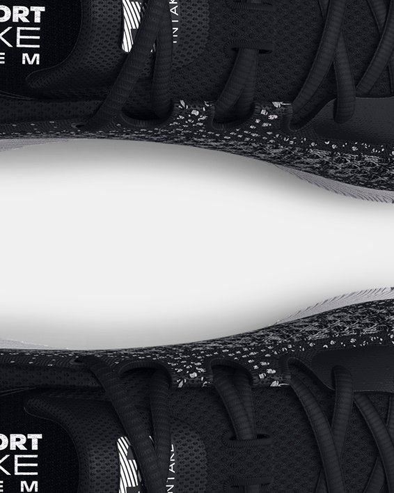 Men's UA HOVR™ Intake 6 Running Shoes in Black image number 2