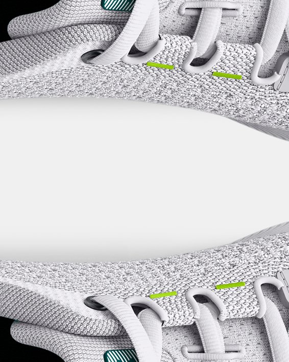 Men's UA HOVR™ Intake 6 Running Shoes in White image number 2