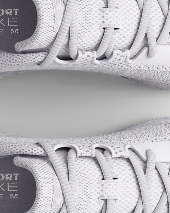 Women's UA HOVR™ Intake 6 Running Shoes in White image number 2