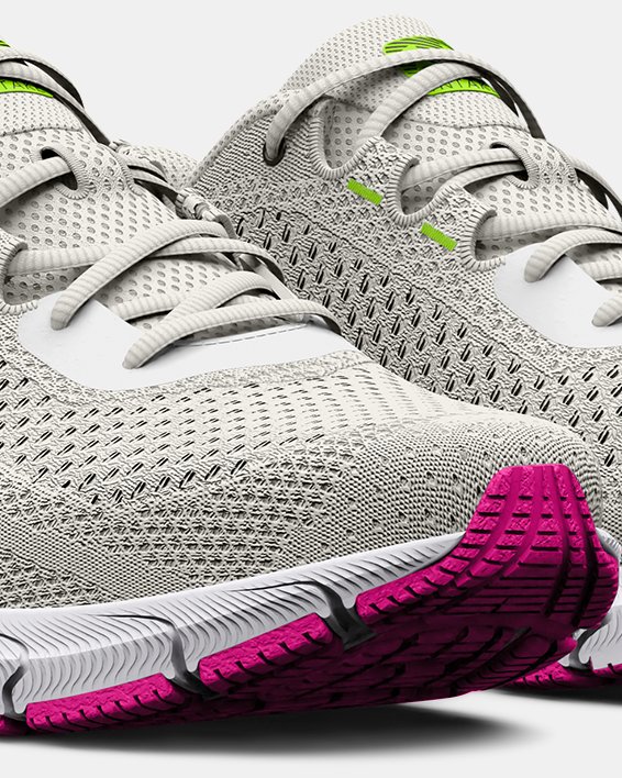 Women's UA HOVR™ Intake 6 Running Shoes in White image number 3