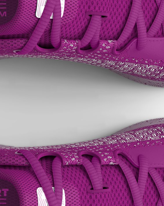 Women's UA HOVR™ Intake 6 Running Shoes in Purple image number 2