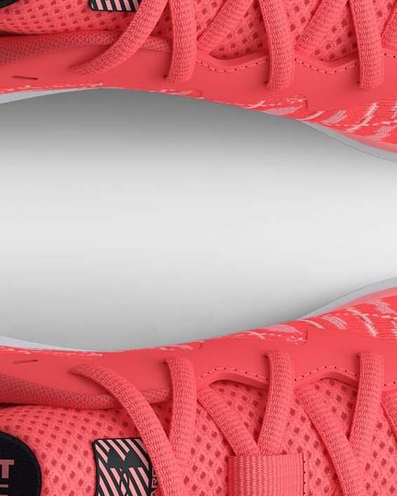 Women's UA Charged Breeze 2 Running Shoes in Red image number 2