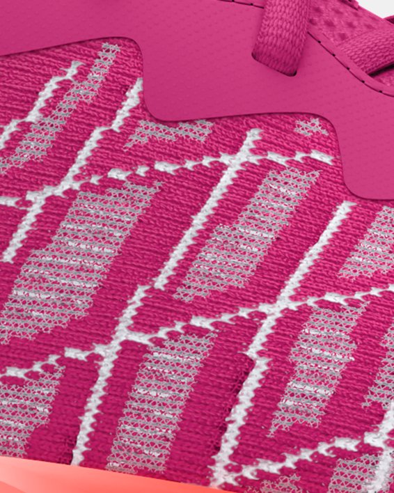 Chaussure de course UA Charged Breeze 2 pour femme, Pink, pdpMainDesktop image number 0