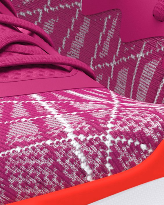 Zapatillas de running UA Charged Breeze 2 para mujer, Pink, pdpMainDesktop image number 3