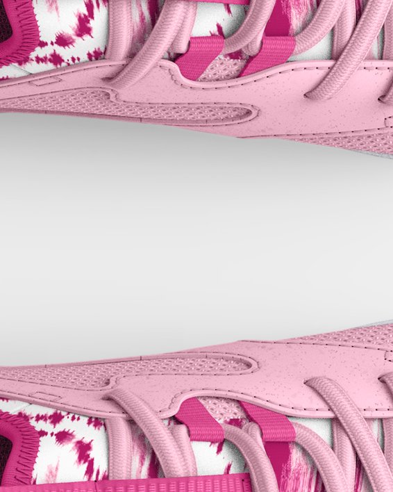 Chaussures de course avec imprimé UA Infinity 2.0 pour filles d'âge primaire