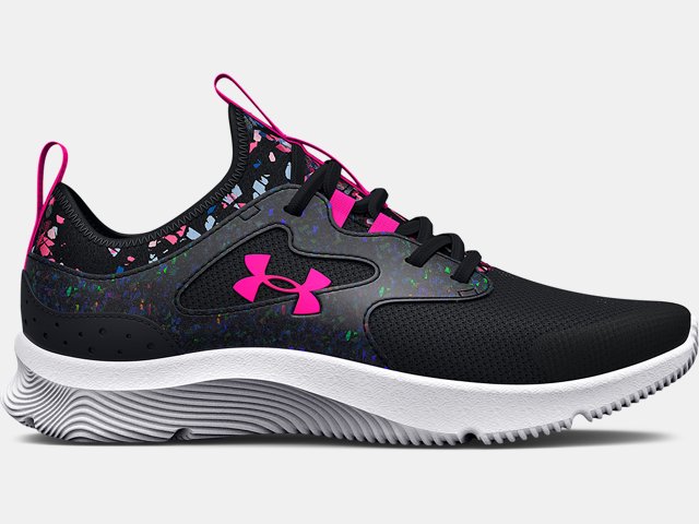 Girls' Pre-School UA Infinity 2.0 AL Printed Running Shoes