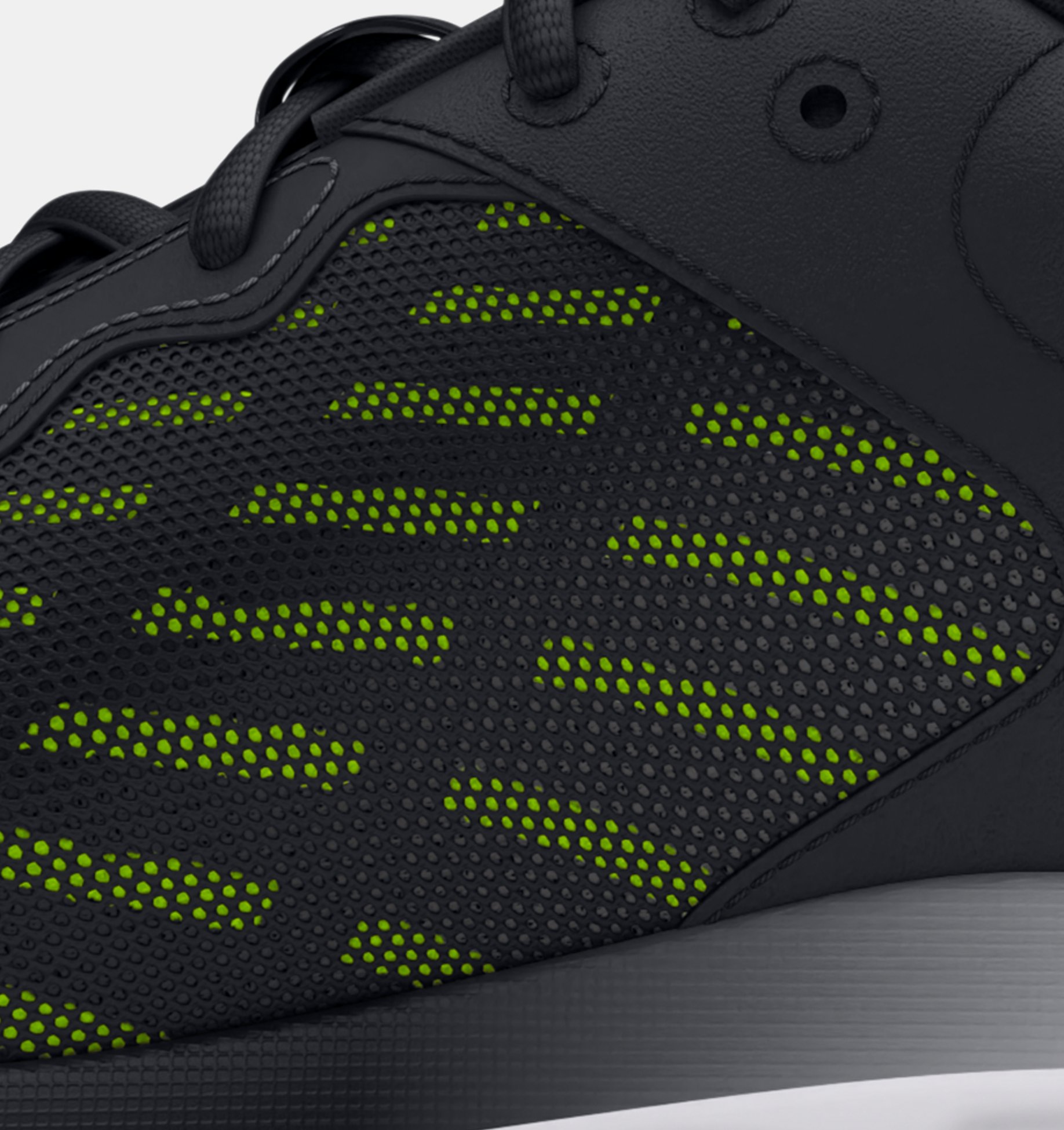 Under Armour Charged Assert 10 'Gravel Lime Surge' 3026175‑100