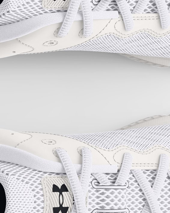 Women's UA Charged Assert 10 Running Shoes in White image number 2